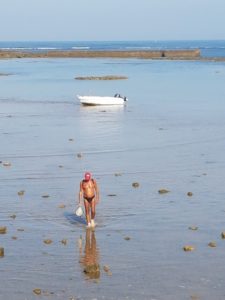 Walk home from Cadiz beach
