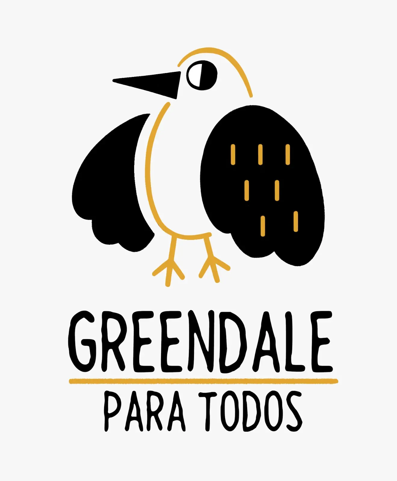 Logo of the Cadiz social and educational association, "Greendale para todos"